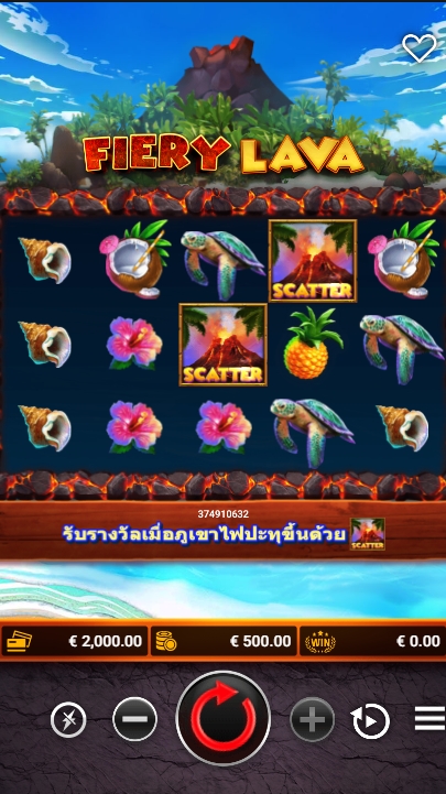 Fiery Lava fastpin ufabet36 vip ทางเข้า