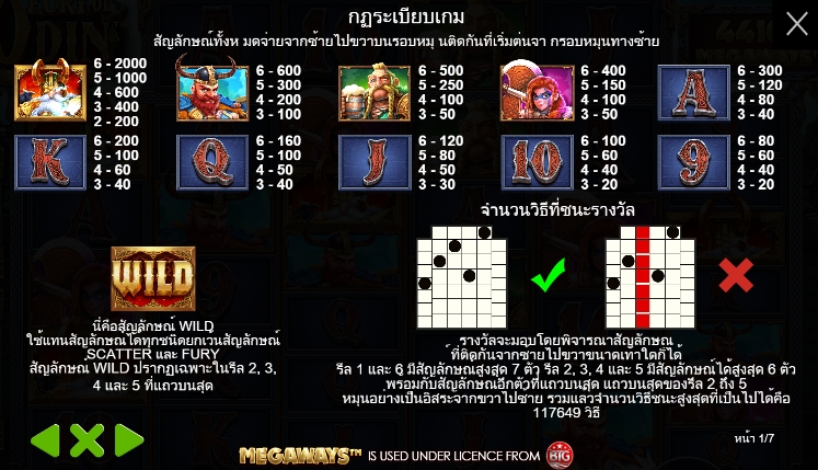 Fury of Odin Megaways pragmaticplay ufabet36 vip ฝาก ถอน