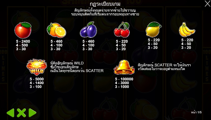 Shining Hot 100 pragmaticplay ufabet36 ทดลองเล่น