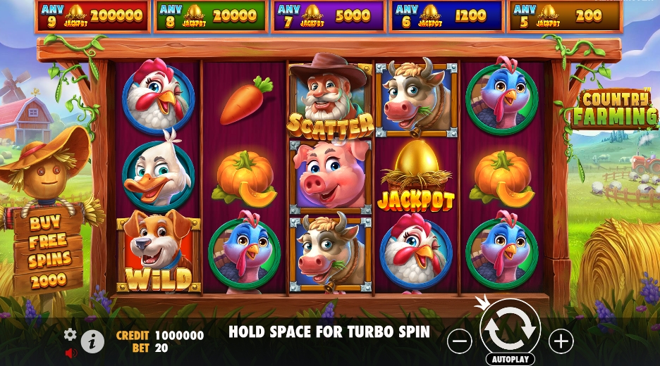 Country Farming Pragmatic play ufabet36 vip ทางเข้า