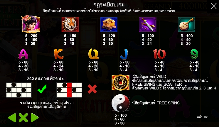 Mystery of the Orient pragmaticplay ufabet36 vip ฝาก ถอน