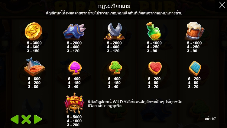 Pirates Pub pragmaticplay ufabet36 vip ฝาก ถอน